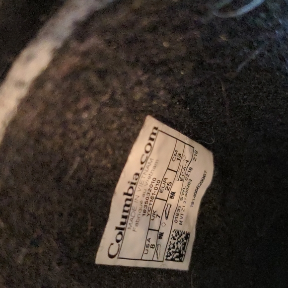 NWOB Columbia Little Boys Snow Boots Size 8 - Picture 6 of 6